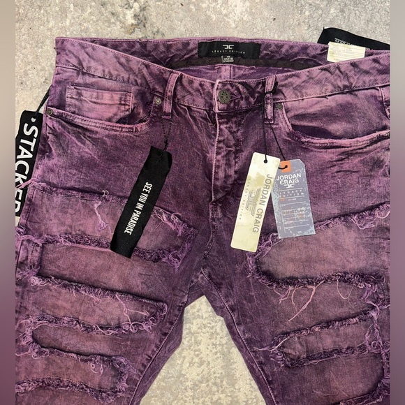 Jordan Craig | MARTIN STACKED - PYTHON DENIM - Picture 7 of 7